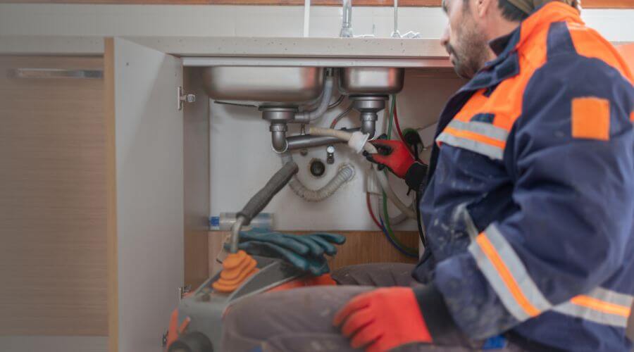 Professional tankless water heater installation services in Linden, VA